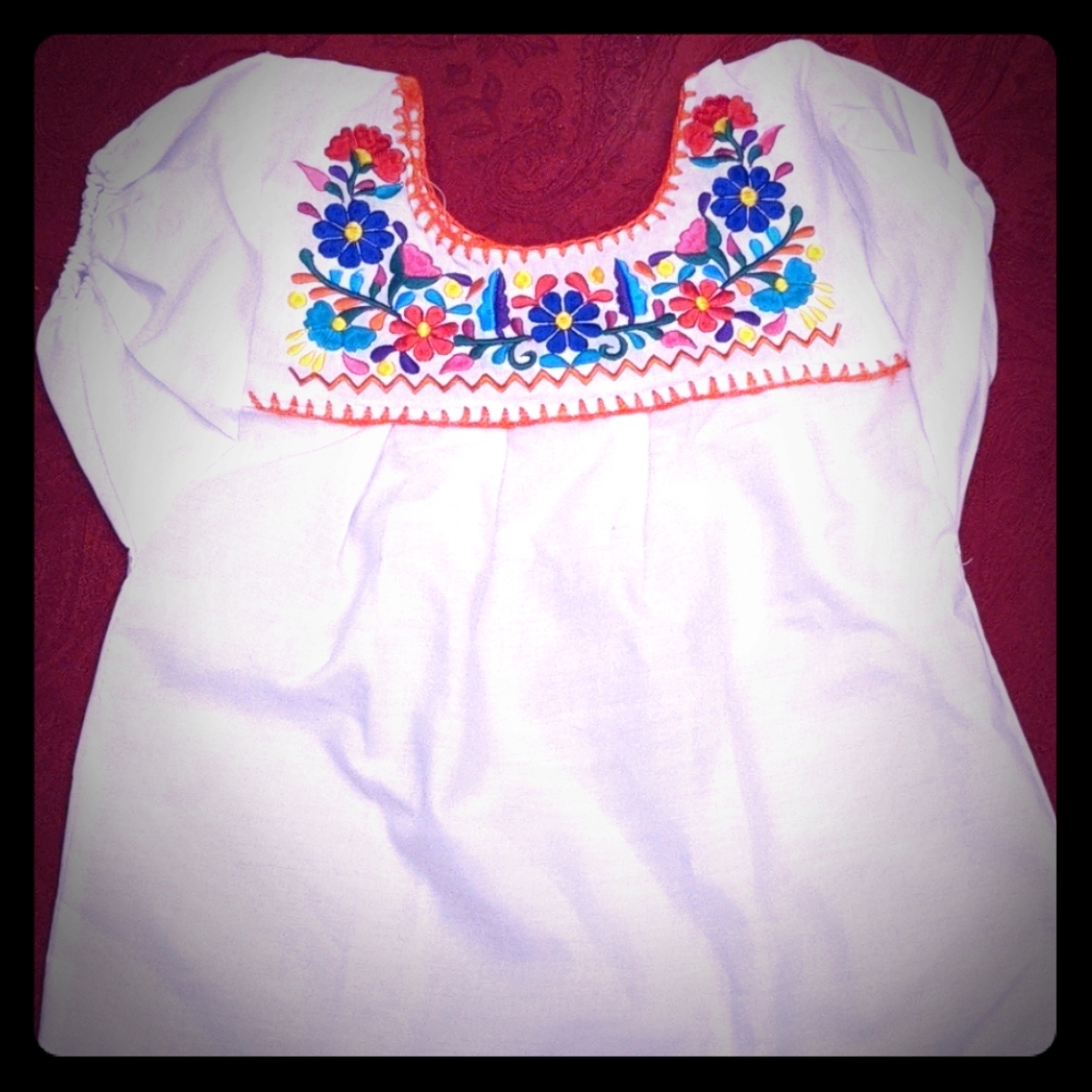 Brand New Girl Mexican blouse